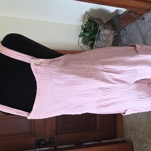 Light Pink Overall Jumpsuit